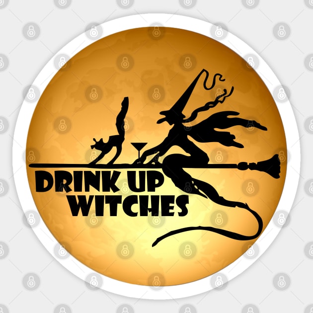 Drink Up Witches Sticker by HolidayBug